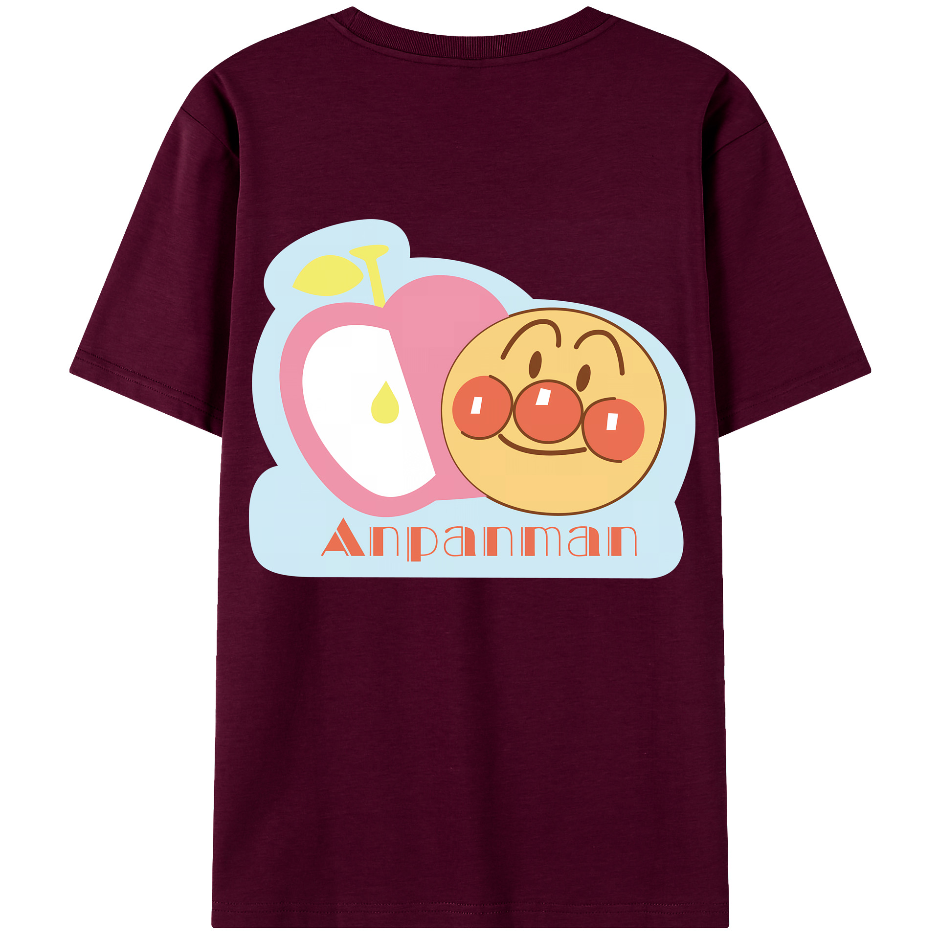 （画像用） アンパンマン Anpanman レディース半袖Tシャツ(バックプリント)